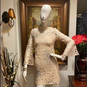 FREE PEOPLE: Free People Ivory mini dress Size 6